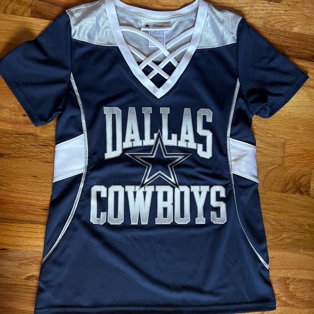 Brand New with Tags - Dallas Cowboys Women's Glitter Jersey